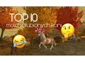 Top 10 MOICH ulubionych koni STAR STABLE