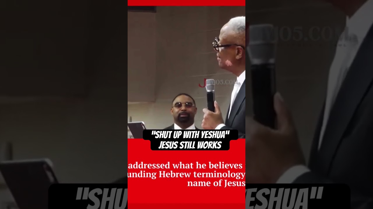 Bishop Slams those saying “Yeshua” #youtube #joy105 #yeshua