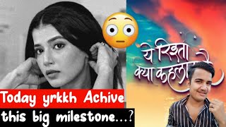 Today YRKKH Achive this Milestone | Yeh Rishta Kya Kehlata Hai New | Samridhi Shukla | Abhira Sharma