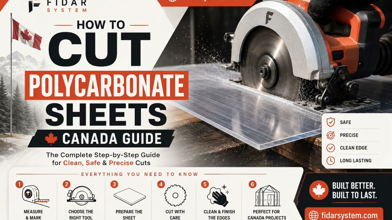 How to Cut Polycarbonate Sheets Without Melting the Edge (2026)