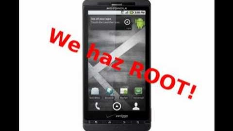 How to Root Droid X or any Other Droid