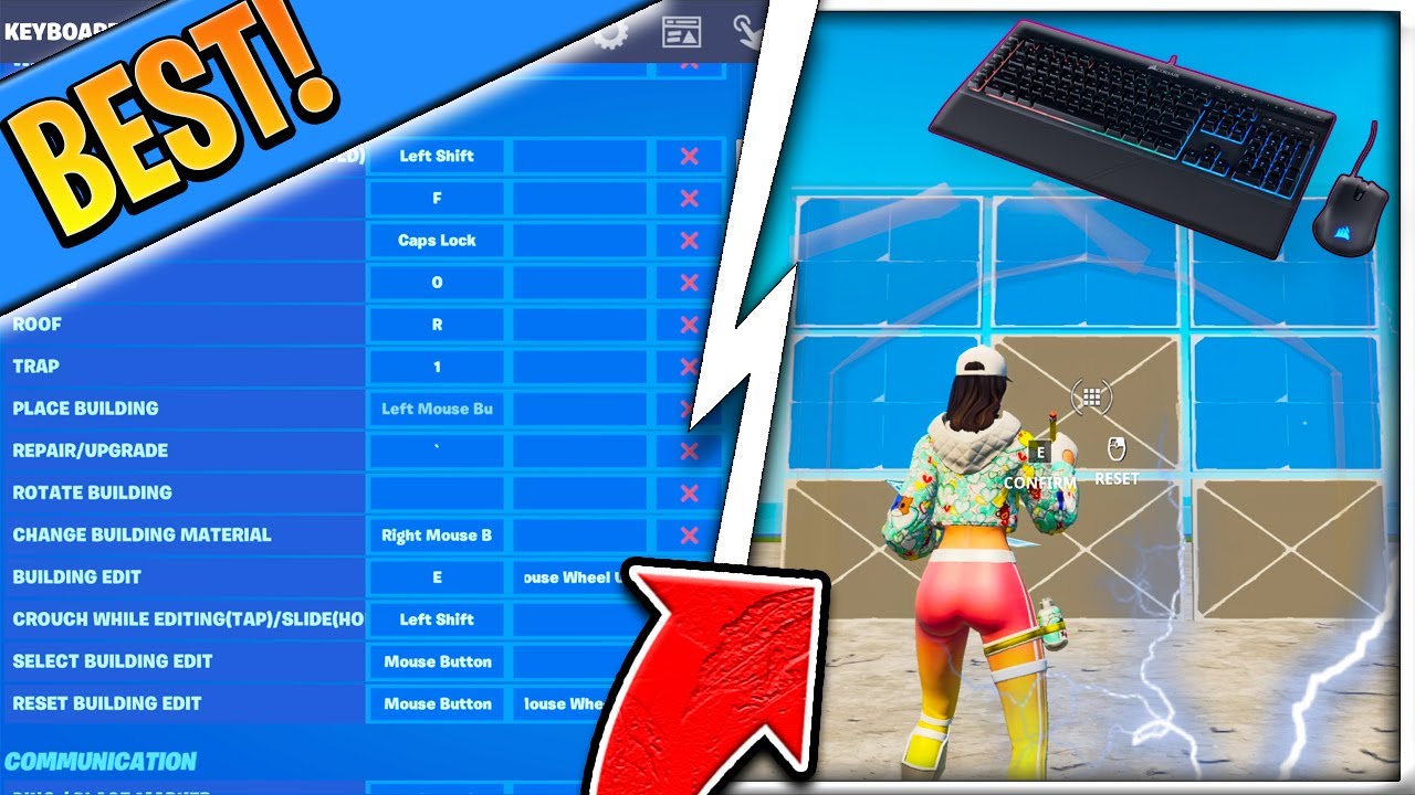 BEST Keybinds for Switching to Keyboard and Mouse in Fortnite! (PC