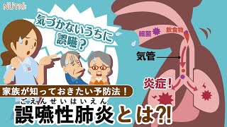 ≪本編≫「肺炎になったら大変!! ～家族が知っておきたい誤嚥性肺炎予防～」