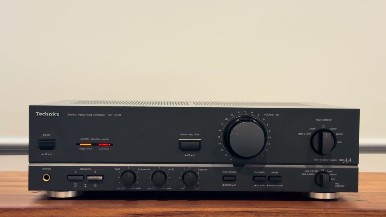 Technics SU-V460 Amplifier Review | High-Quality Sound and