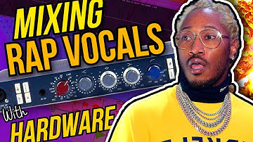 Mixing Rap Vocals using Hardware Neve 1073 SPX Preamp in Apollo Twin X in Pro Tools