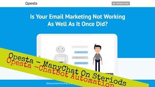 Opesta - Facebook Messenger Automation Tool  For ChatBot Email Marketing by Digital Dirt Road Trading 65 views 6 years ago 6 minutes, 58 seconds