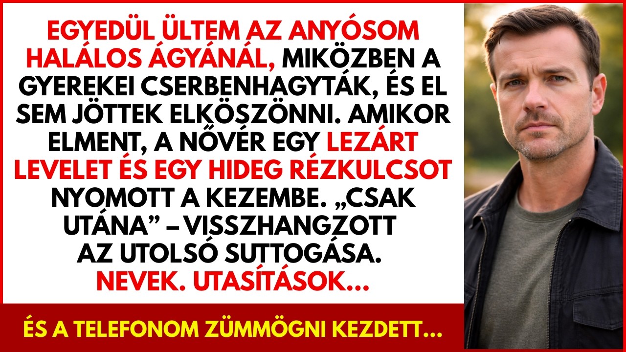 Egyedül ültem az anyósom halálos ágyánál, miközben a családja elment. Aztán adott nekem valamit…