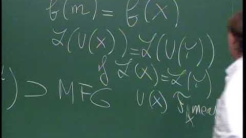 HYP2014 - Mean Field Games and Hyperbolic systems - Part 1/2