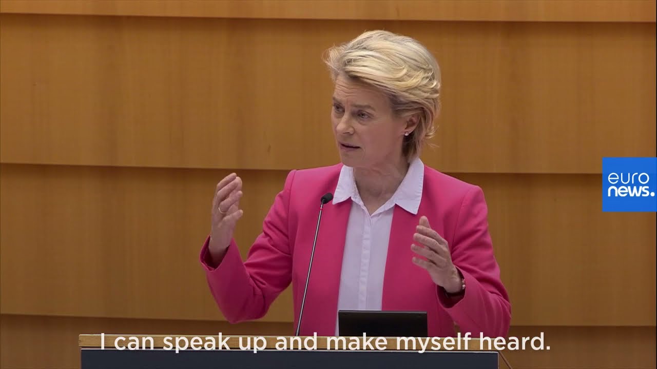 EU Commission President Ursula von der Leyen says 