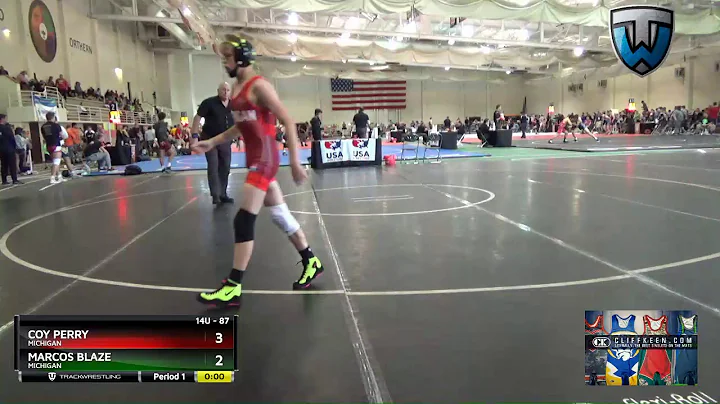 14U 87 Coy Perry Michigan Vs Marcos Blaze Michigan