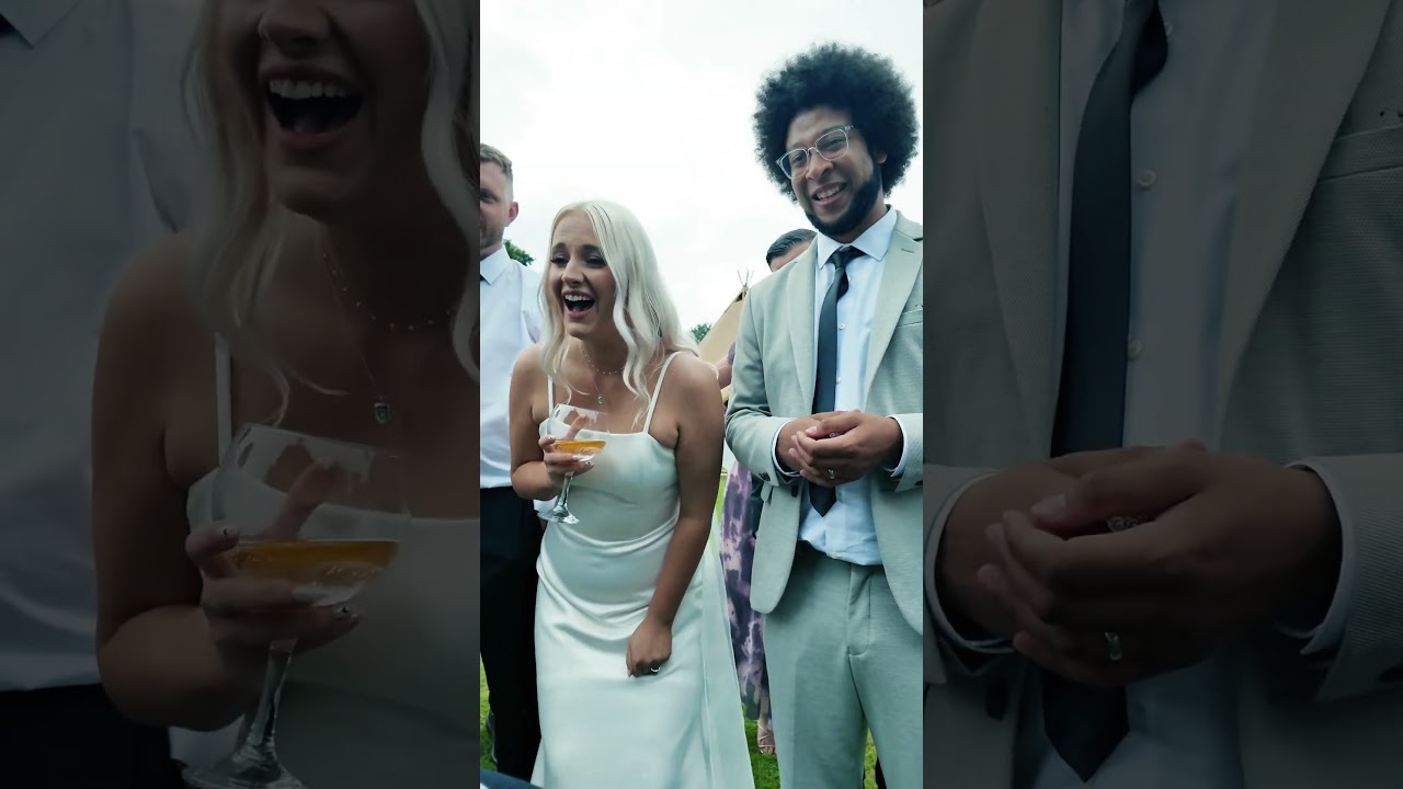 Reaction Cam during a wedding evening reception