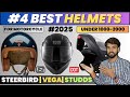4 Best Helmet for Motorcycle 2025⚡Best Helmet under 1500⚡Best Helmets Detailed Review