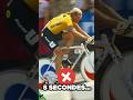 Ref:1sml_8ewkoc Il perd le tour de france pour 8 secondes...