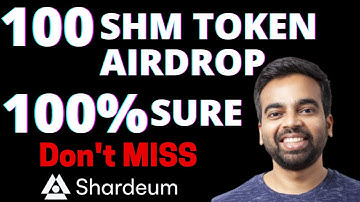 SHM TOKEN Airdrop Confirmed / Shardeum funding.