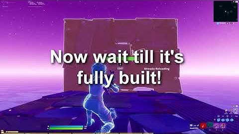 How to float/make builds go invisible | Fortnite chapter 2 season 3