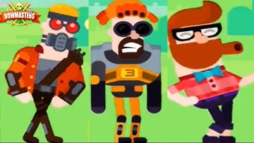 Bowmasters - 27 NEW Characters | New Update | Part 3 | Gameplay Walkthrough | Android FHD