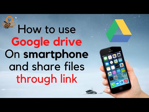 How To Share A File On Google Drive - How To Use Google Drive On Mobile and share files through link