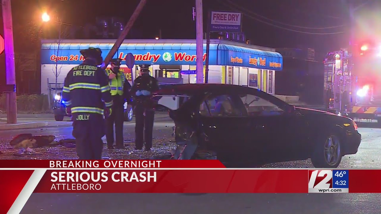 Attleboro crash sends several people to hospital YouTube