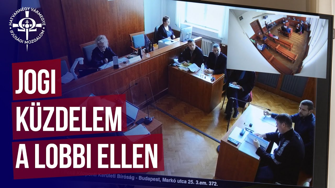 Jogi küzdelem a lobbi ellen