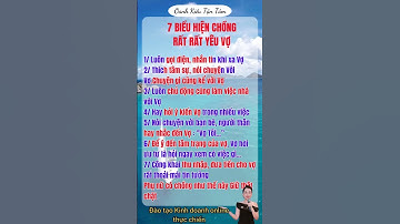 7 Biểu Hiện Chồng Rất Yêu Vợ #xuhuong #oanhkieu #kinhdoanhonline