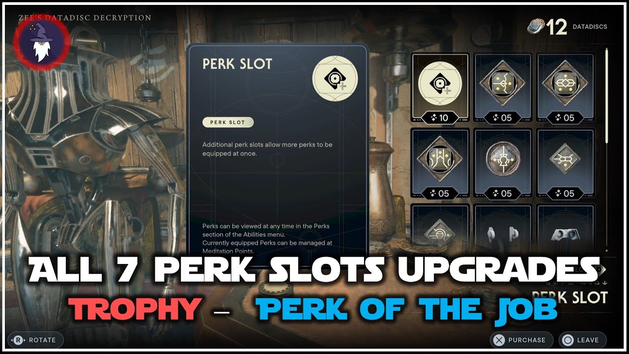 All Perk slot locations in Star Wars Jedi Survivor (Perks of the Job trophy  guide)