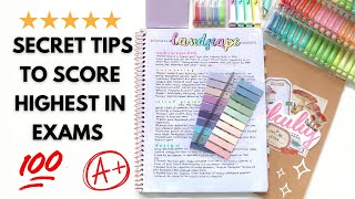 Top 10 exam tips to get A+ ✨without studying✨💯 study tips
