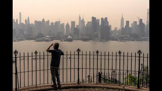 NYC air quality: Smoke over New York City