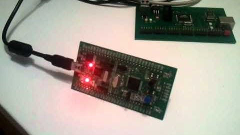 stm32-discovery with CooCox CoIDE - two tasks switching leds