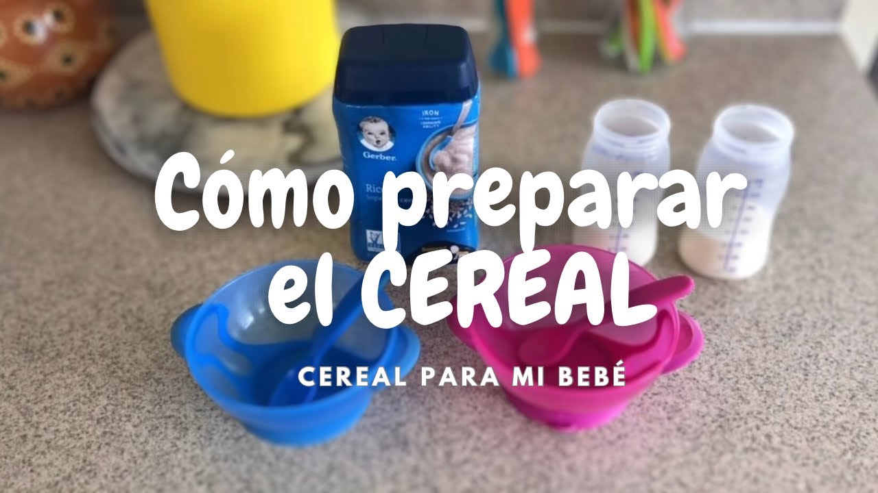 🌾🥣👶 CEREALES para BEBÉS: PAPILLAS, BIBERÓN, BLW¿Cuál es la