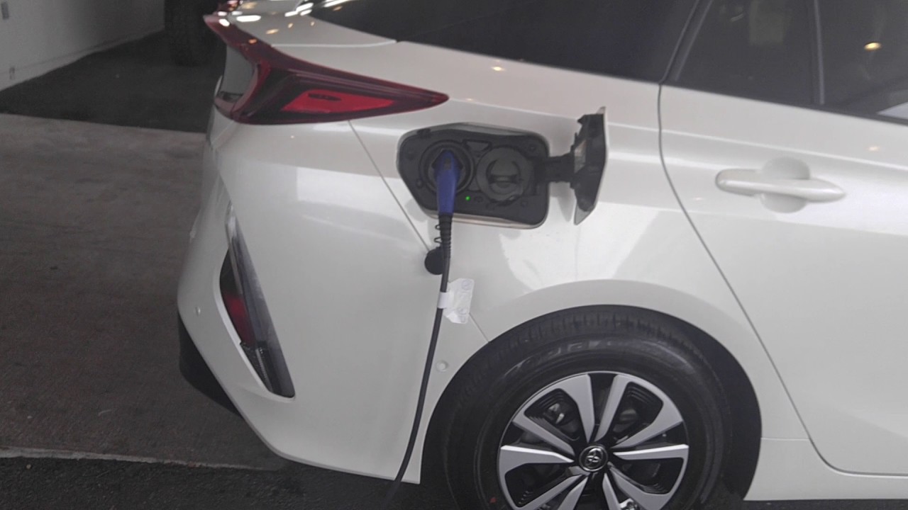 2017 PRIUS PRIME PLUG IN HYBRID WALKAROUND YouTube