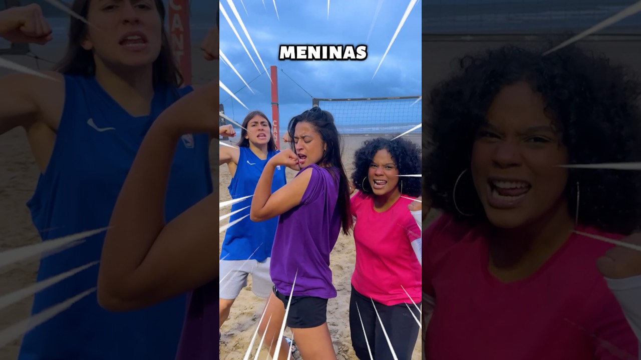 MENINAS VS MENINOSSSS 💜💪🏽💜