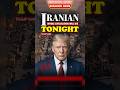 "A Civilization Will Die Tonight" | Trump’s Final Ultimatum to Iran #shorts