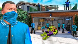 картинка: ФРАНКЛИН КӨКТЕР БАНДАСЫ ХАЛКТЫ ҰСТАП АЛДЫ (GTA V)