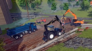FS25 - Map Mittelberg 013 - Forestry, Farming and Construction - LS25