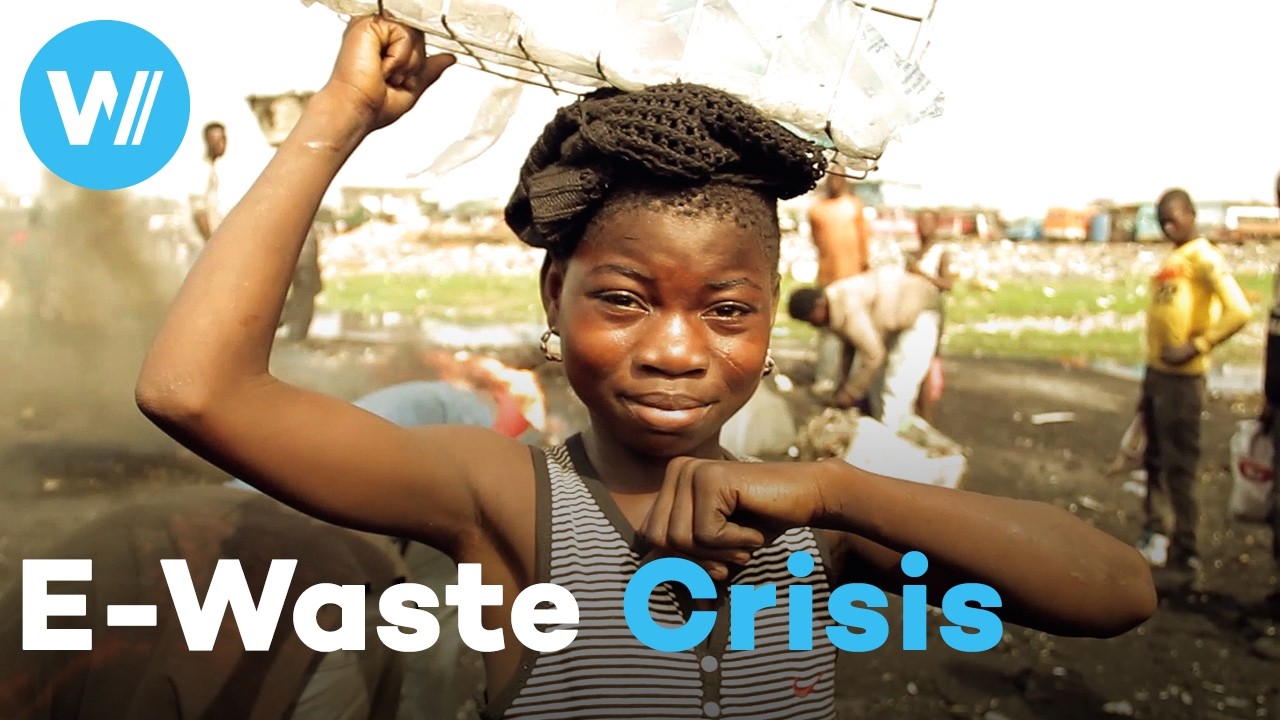 The murky world of global e-waste disposal at a toxic dumping ground in Agbogbloshie, Ghana