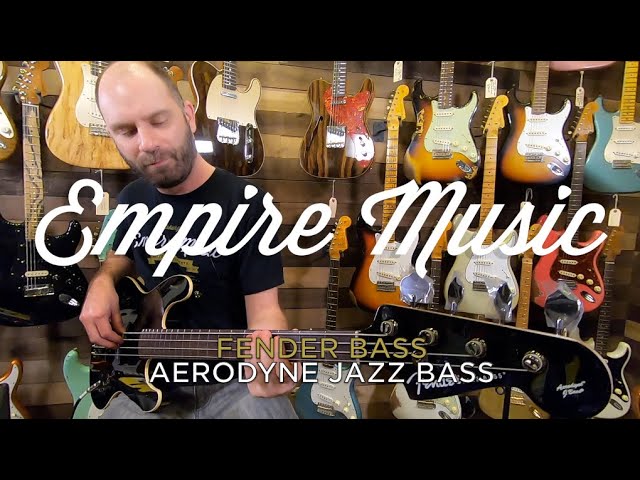 Fender Aerodyne Jazz Bass - EMPIRE MUSIC - YouTube