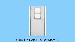34 x 78 Out-Swing Exterior Door With Vertical Sliding Window