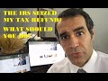 Armin J Jezari, MPA, JD, LLM discusses what to do if the IRS seizes your tax refund. For a tax refund seized due to unpaid student loan debt, consider contacting...