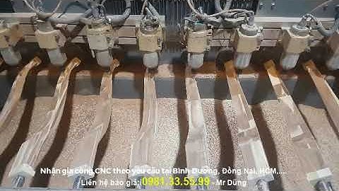 Xưởng Gia Công CNC Gỗ 4 Trục Tại TPHCM | Nhận Gia Công CNC Gỗ