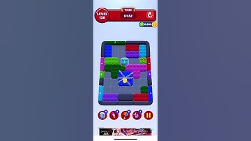 【Color Block Jam】LEVEL 126(VERY HARD) - Walkthrough