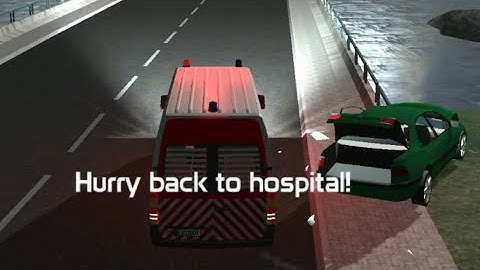 Emergency Ambulance Simulator 3D - City Ambulance Rescue Driving Game Android Gameplay video-21