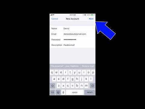 How to Set Up Paubox Encrypted Email on iPhone iOS 11