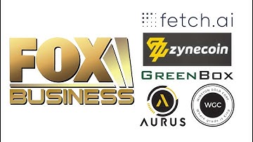FOX Business 11/19/20 Fetch.ai #FET Zynecoin #ZYN GreenBox #GRBX Aurus Gold #AWX Winston Gold #WGC