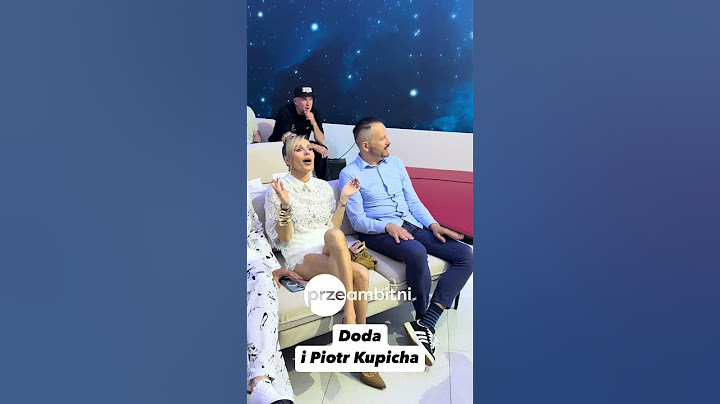 Doda i Piotr Kupicha podczas konferencji 62. KFPP w Opolu #doda #piotrkupicha #tvp