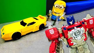 Видео игрушки. #АВТОБОТЫ прячут Энергон #Бамблби в Лабиринте Игры #Трансформеры #ОпытыдляДетей