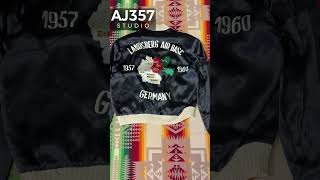 US Air Force Souvenir Jacket 🇺🇸 Germany Base Vintage Military USAF Piece | AJ357 Studio #vintage