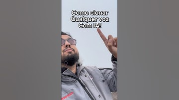 Como clonar qualquer voz com IA