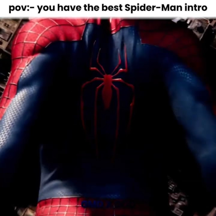 Best Spidey intro EDIT ✨💯✨#viral  #spiderman #youtube #shorts #aura #editz #sehar