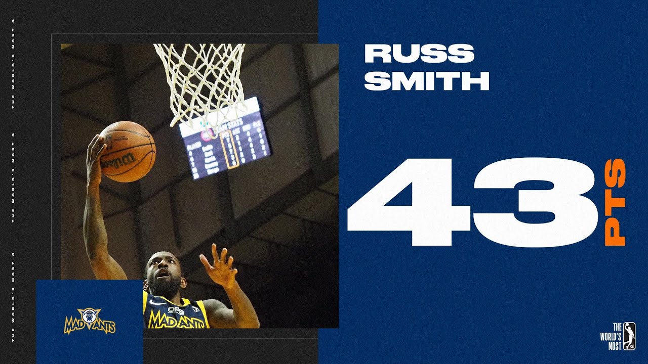 Russ Smith Drops 43 PTS in G League Return YouTube