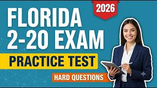 Pass the 2026 Florida 2-20 Agent Exam: 200 Questions & Answers!